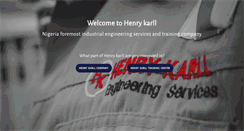 Desktop Screenshot of henrykarll.com