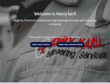 Tablet Screenshot of henrykarll.com